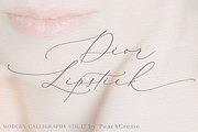 Breathe Poetry // Modern Calligraphy, a Script Font by PeachCreme (Thumbnail 10 of 33)