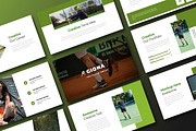 Giona Tenis PowerPoint Tempate, a Presentation Template by Overcloud (Thumbnail 1 of 4)