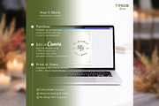 Wedding Menu Canva Template bd003, a Card Template by TyphoonStudio (Thumbnail 7 of 8)
