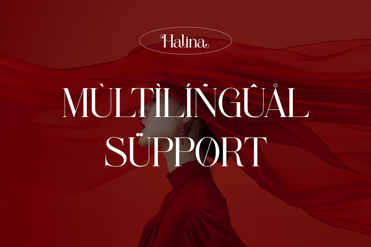 Halina Elegant Ligature Serif, a Serif Font by Alfinart (Photo 10 of 10)