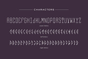 Currituck Monogram Font, a Font by Haute Papier (Thumbnail 3 of 6)