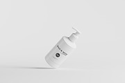 Black & White Mockups - Pump Bottles, a Packaging Mockup by pmvch (Thumbnail 73 of 160)