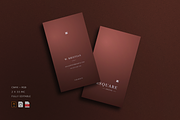5 in 1 Vertical Luxury Business Card, a Business Card Template by Ctrl space studio (Thumbnail 3 of 6)