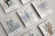 Tarot Deck, Yoga & Mindfulness, an Illustration by Camara Design (Thumbnail 3 of 11)