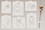 Woman Line Art Collection, a Person Illustration by mejorana (Thumbnail 6 of 10)