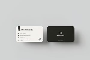 Minimal and Attractive Business Card, a Business Card Template by Griffin Designs