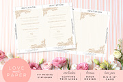 Wedding Invitation Template  I1011, an Invitation Template by Love Meets Paper (Thumbnail 2 of 2)