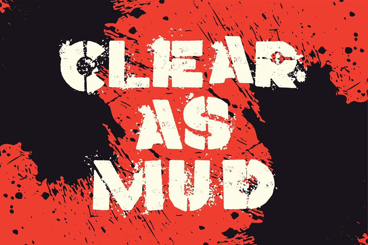 Slang Stencil Display Font, a Sans Serif Font by Fried Design Company (Photo 13 of 15)