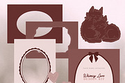 Whimsy Love Design Kit, a Decorative Illustration by PeDe Designs (Thumbnail 10 of 12)