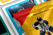 Trading Cards Mockup v2 - 9 views, an Advertising Mockup by Illusiongraphic (Thumbnail 15 of 20)