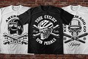 100 T-shirt Designs Bundle, an Illustration by Harry Kasyanov (Thumbnail 24 of 37)