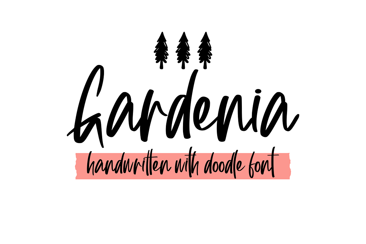 Gardenia + Extras font
