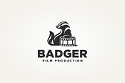 honey badger icon logo vector, a Branding & Logo Template by Blazybone (Thumbnail 2 of 2)