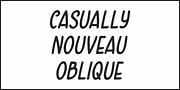 Casually Nouveau JNL, a Font by Jeff Levine Fonts (Thumbnail 4 of 5)
