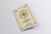 Vintage Funeral Program Template, a Brochure Template by Jaisivakumar (Thumbnail 2 of 6)