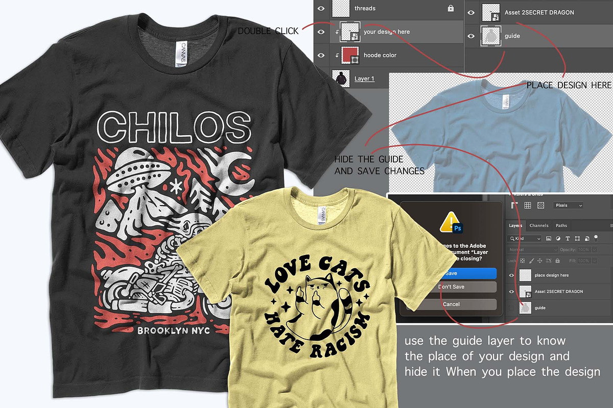 bella canvas 3001 t shirt mockup PSD, a Shirt Mockup by NH graphic (Photo 3 of 3)