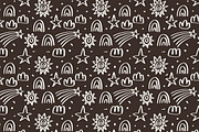 Whimsical Folk Doodle Patterns, a Pattern Graphic by Lyolya Profitrolya (Thumbnail 4 of 7)