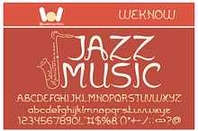 Jazz Music font