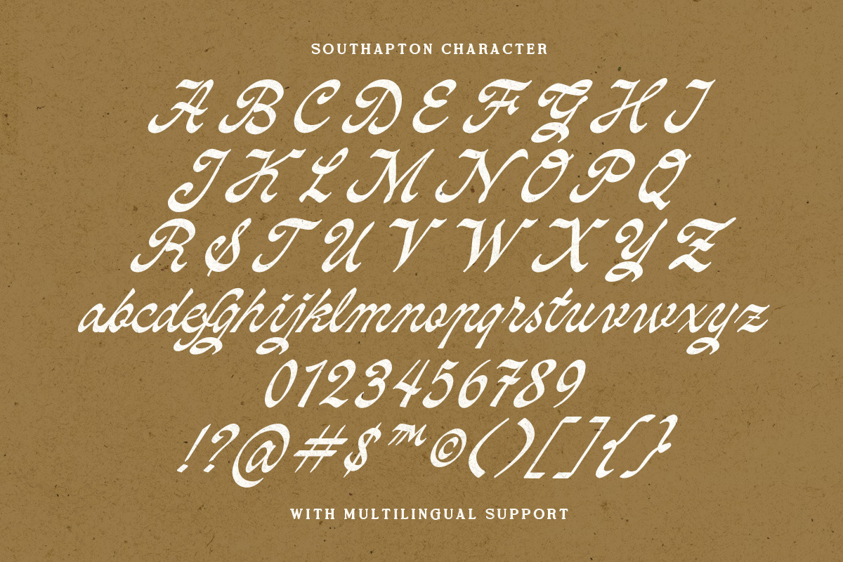 MCO - Southapton, a Script Font by Mojiscope Studio (Photo 5 of 11)