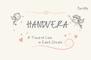 HANDVERA - Handwritten, a Handwritten Font by portype (Thumbnail 1 of 7)