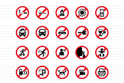 100 Forbidden Signs - Icons, an Icon by doghead (Thumbnail 2 of 6)