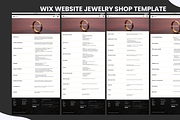 Luxury Gold Jewelry Wix Template, a Wix Template by Gsrwebdesign (Thumbnail 4 of 7)
