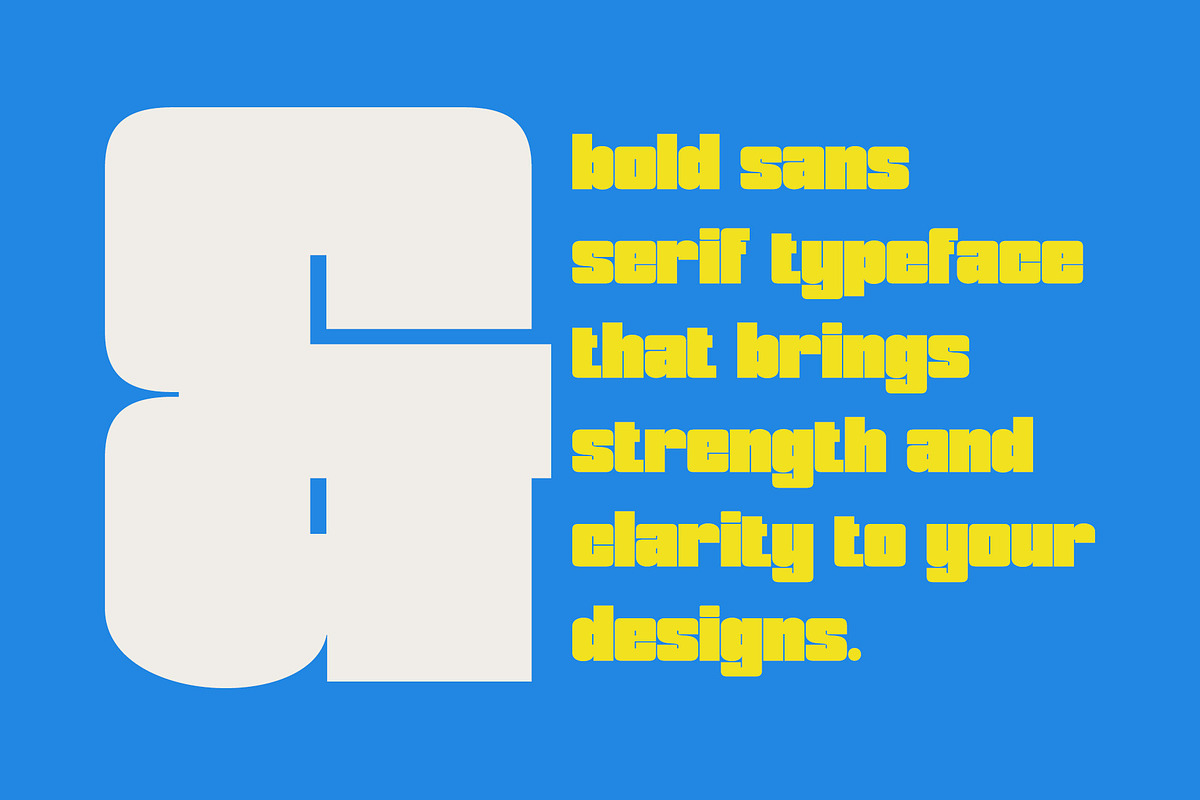 Rough | Bold Sans Serif Font, a Sans Serif Font by Typoraith Co (Photo 9 of 10)