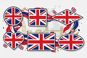 United Kingdom Flag Set, a Duotone Icon by Saba Vector (Thumbnail 2 of 3)
