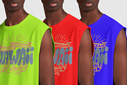 Sleeveless Shirt Mock-Up, a Shirt Mockup by Mock-up Store (Thumbnail 6 of 7)
