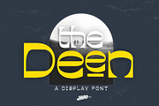 The Deen - Display Font, a Serif Font by HIRO.std (Thumbnail 1 of 10)