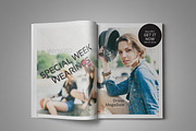 Clean & Modern Magazine Template, a Magazine Template by GreenDesign (Thumbnail 4 of 5)