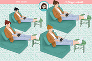 Blogger cliparts, an Object Illustration by Cute Little Workshop (Thumbnail 2 of 3)