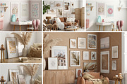 Interior Frame Mockup Bundle - 46, a Poster Template by VNmockup (Thumbnail 5 of 12)
