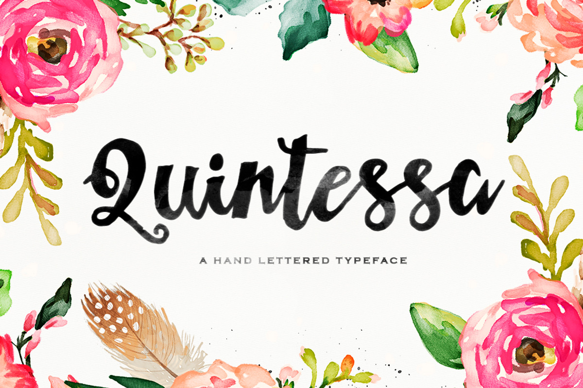 Quintessa Typeface, a Script Font by Areatype (Photo 1 of 4)