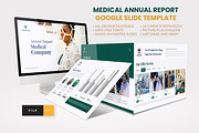 Medical Annual Report Google Slide, a Presentation Template by Art StoreID (Thumbnail 2 of 5)