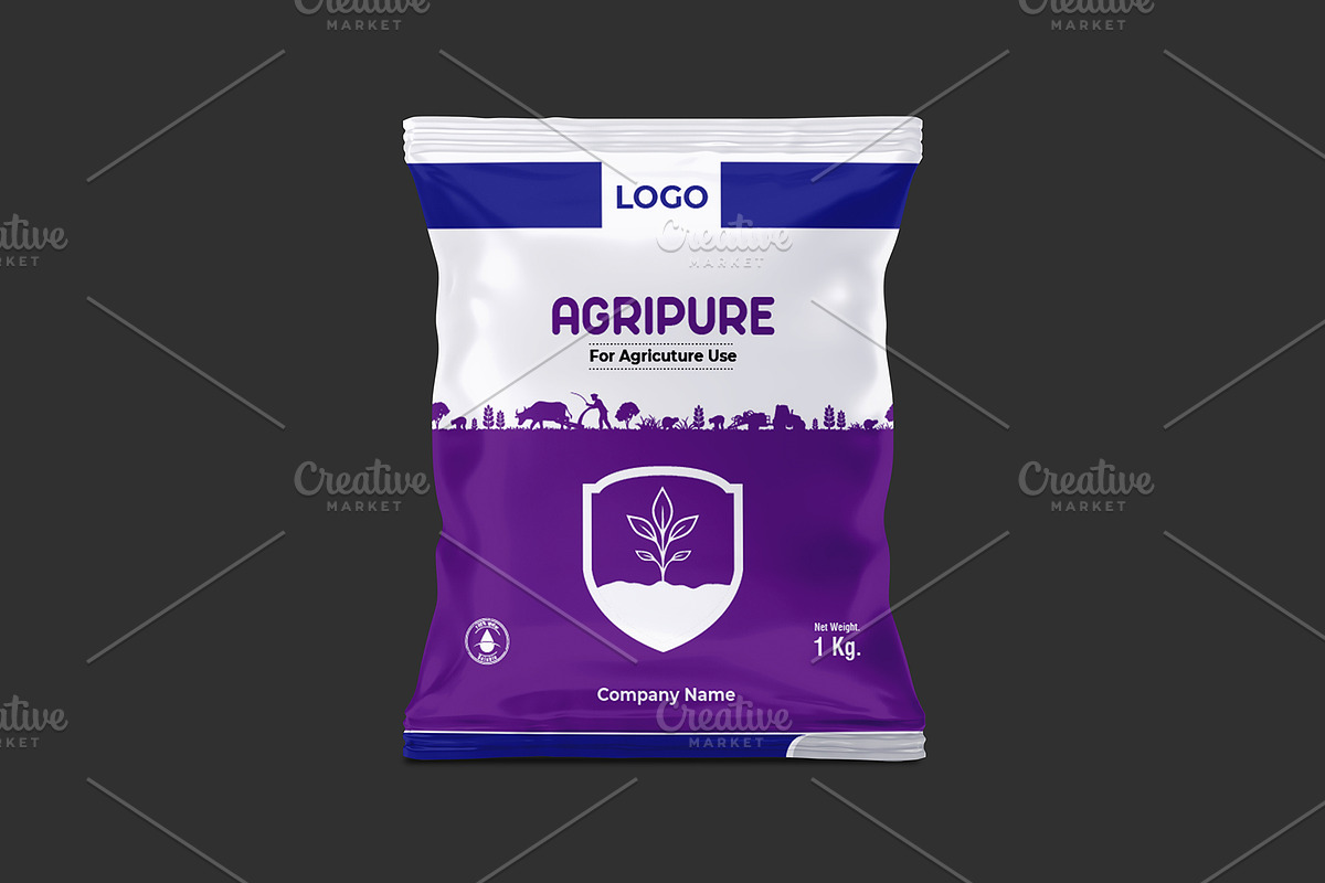 Premium Agricultural Pouch Design, a Branding & Logo Template by Zans Graphic (Photo 3 of 5)