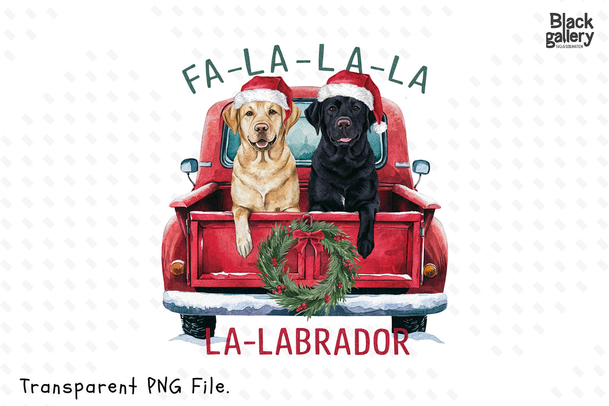 Watercolor Christmas Dog Puns Bundle, a Graphic by Clipart Bloom (Photo 2 of 25)
