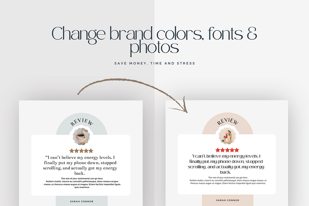 Canva Wellness Coach Bundle Olivia, a Social Media Template by Lovely Confetti (Photo 4 of 8)
