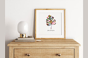 Plant Card Wall Art bundle sets, a Decorative Illustration by ARTOZEN DIGITAL (Thumbnail 7 of 13)