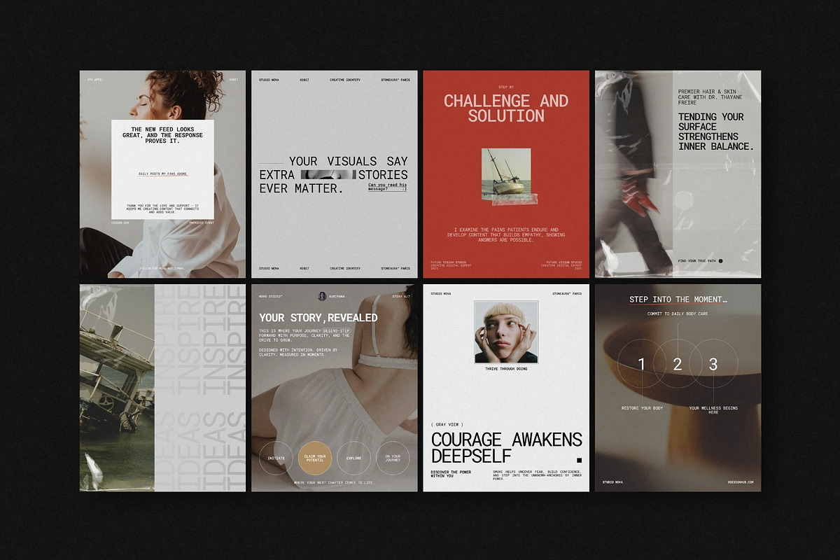 ZENO | Social Media Kit (I), a Social Media Template by The Aesthetic Studio (Photo 10 of 10)