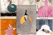 Vintage Vogue Magazine Covers, a Beauty & Fashion Photo by Timeless Artwork Co (Thumbnail 4 of 7)