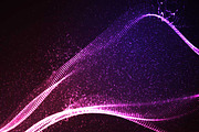 Abstract neon wave backgrounds set, a Technology Illustration by maximmmmum (Thumbnail 3 of 5)