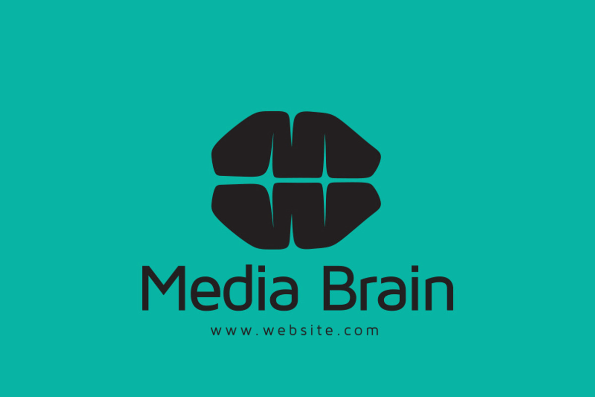 Media Brain Logo, a Branding & Logo Template by Zlaws (Photo 3 of 6)