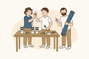 Kindness in Action Illustration, an Object Graphic by Jump Studio (Thumbnail 10 of 12)