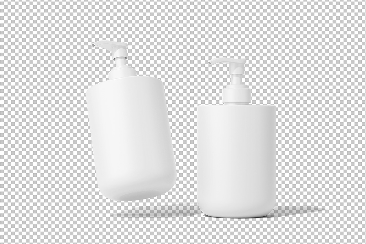 Cosmetic Pump Bottle Mockup, a Cups & Container Mockup by Akebareee (Photo 2 of 3)