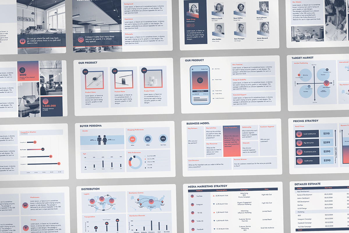 Business Plan: PPT, Slides, Keynote, a Presentation Template by JetzTemplates (Photo 4 of 5)