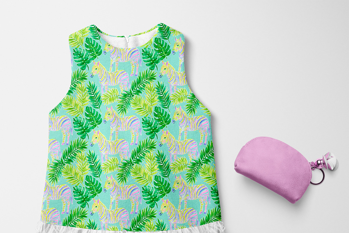 Seamless Zebra Patterns, a Pattern Graphic by The Preppy Artist (Photo 3 of 11)