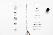 Puddled Brushes for Illustrator, a Brush Add-On by Mazheika Store (Thumbnail 2 of 8)