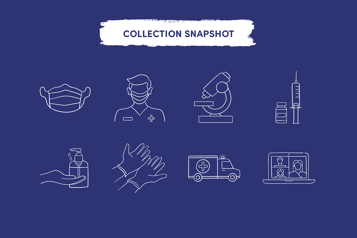 Pandemic & Healthcare Icons, an Icon by Caroline Mackay (Photo 2 of 9)