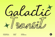 CS Amilia Pixel, a Script Font by Craft Supply Co. (Thumbnail 6 of 8)